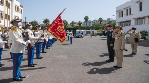 استقبال رسمي لرئيس أركان الجيش الإسرائيلي بمقر القيادة العامة للقوات المسلحة الملكية