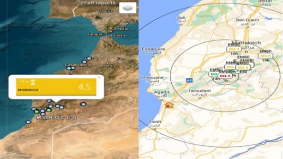 يا ربي السلامة : مواطنون بجهة سوس ماسة يستشعرون بهزة أرضية جديدة مركزها أكادير تساوت