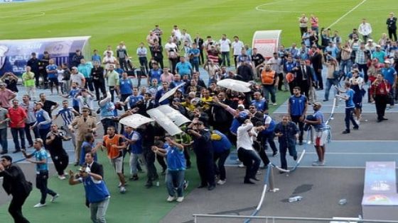 بعد احداث الشغب الاخيرة ، ولاية طنجة تطوان تمنع جماهير اتحاد طنجة من التنقل الى فاس