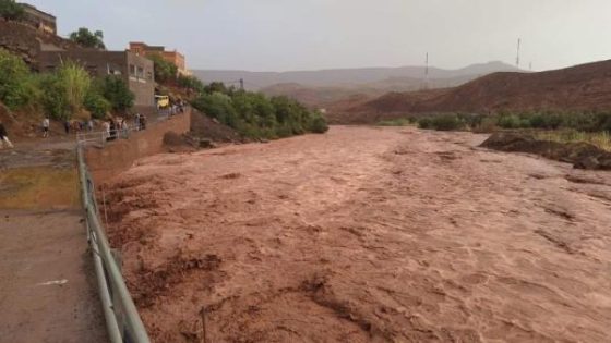 أمطار الخير بتارودانت وجريان الأودية بعد سنوات من الجفاف