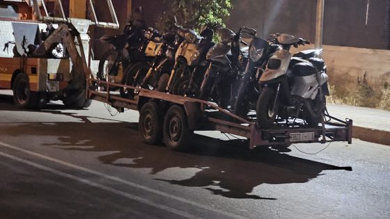 بتعليمات من بولحباش ، البوليس في فاس منوضين الروينة على الدرجات النارية في حملة ضخمة