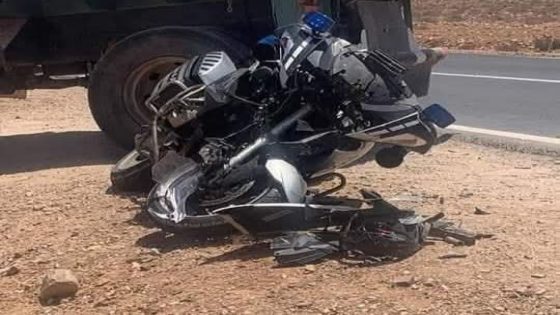يا ربي السلامة . . . كسيدة خايبة سيفطات جدارمي من كوكبة الدراجين للمستعجلات