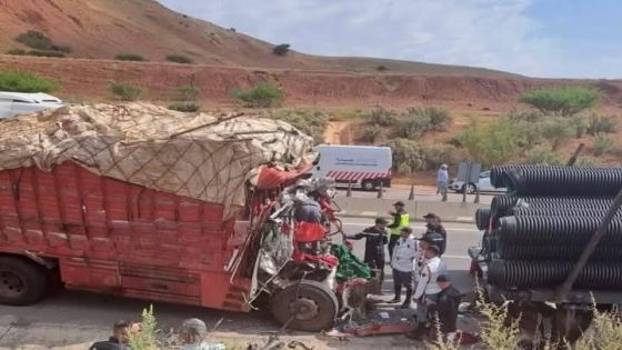 كسيدة خايبة هاد الصباح ماتوا فيها 6 أشخاص في لوطوروت د فاس الرباط