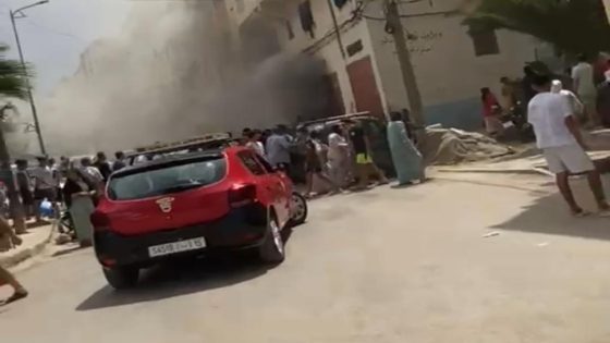 تماس كهربائي يشعل النير_ان في ورشة عشوائية لإعادة تدوير القطن بمنطقة صهريج كناوة بفاس