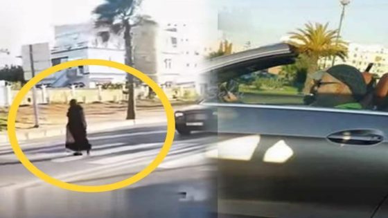 الملك محمد السادس توقف لسيدة باش تقطع الطريق فمارتيل