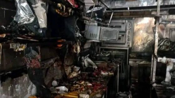 حر_يق يأتي على أشهر مطعم للسمك بتاونات المعروف ب”ازميميط” دون تسجيل خسائر بشرية