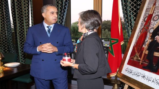 المدير العام د البوليس و المخابرات عبد اللطيف حموشي يتباحث بالرباط مع المديرة العامة للأمن الداخلي الفرنسي