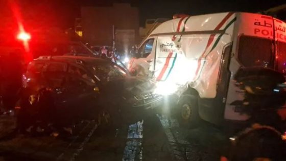 داسيا داستر دخلات فسطافيط د البوليس في اصطدام قوي خلال احتفالات التتويج