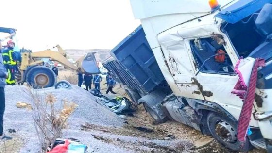 يا ربي السلامة..مصرع رجل وزوجته في حادثة سير مروعة