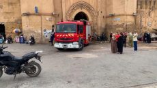 عناصر الوقاية المدنية ينقذون فاس المدينة من كارثة حقيقية بعد حر_يق في فندق تقليدي بقصبة النوار