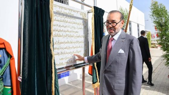 الملك محمد السادس يترأس حفل تقديم وإطلاق أشغال إنجاز المركب الصناعي لمحركات الطائرات التابع لمجموعة “safran”