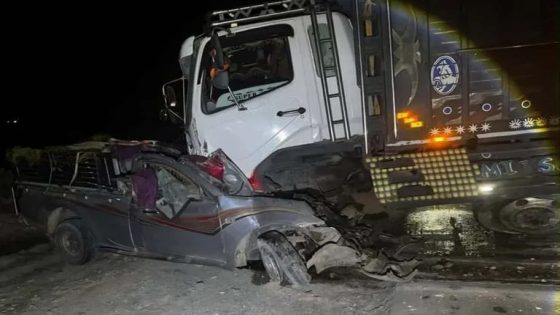 يا ربي السلامة . . . كاميو عجن بيكوب فكسيدة خايبة و الشيفور مات فعين المكان