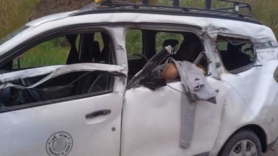 يا ربي السلامة : كسيدة خايبة و إصابات خط_يرة في اصطدام بين طاكسي كبير و رموك