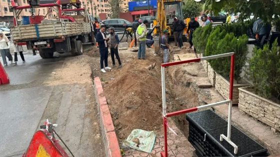 استنفار أمني بعد العثور على عظام بشرية أثناء تأهيل شارع مولاي عبد الله