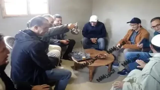 ببراد د أتاي مشحر وسط الساكنة ، عامل اقليم الحوز مصطفى المعزة يبدأ ولايته بكل تواضع