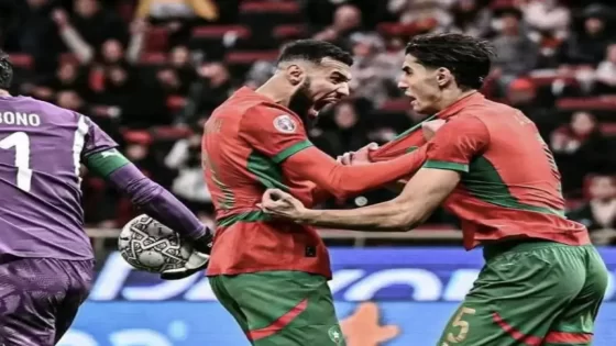 اللقطة اللي ما انتبه ليها حد . . . توتر بين مزراوي وأكرد وسط الماتش و ها علاش