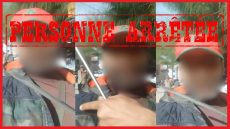 توقيف شخص هدد البوليس و بحوزته اسلحة بيضاء و كريموجين