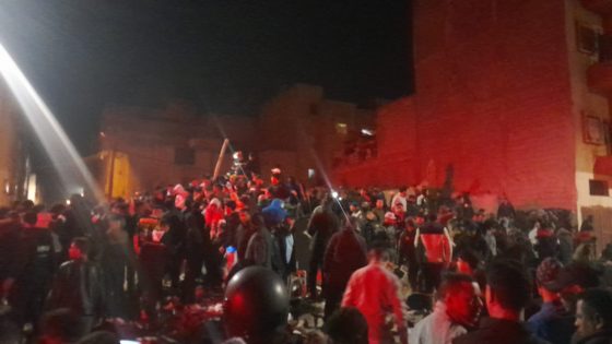 عاجل : انهيار منزلين بحي المستقبل بالمسيرة – مقاطعة زواغة بفاس و حالة استنفار بالمنطقة