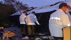 ياربي السلامة..حافلة تقلبات و 28 مصاب بجروح متفاوتة الخطورة