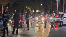 المصالح الأمنية بفاس بيّنت على المهنية ديالها و أمّنت الاحتفالات بالشوارع د فاس بعد تأهل الاسود لنصف النهائي