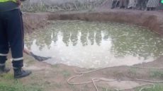 ياربي السلامة.. طفل غراق في حفرة عامرة بالماء ومات