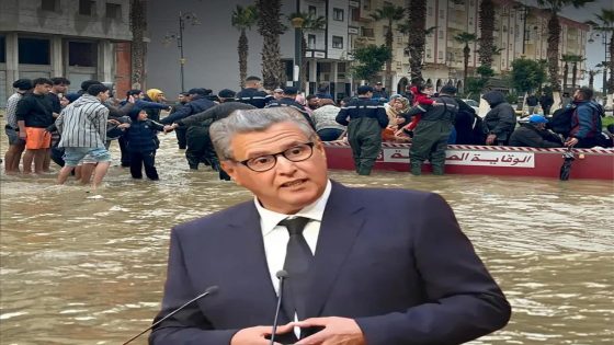 القصر الكبير كايغرق… وأخنوش ساكت! فين الحكومة ؟