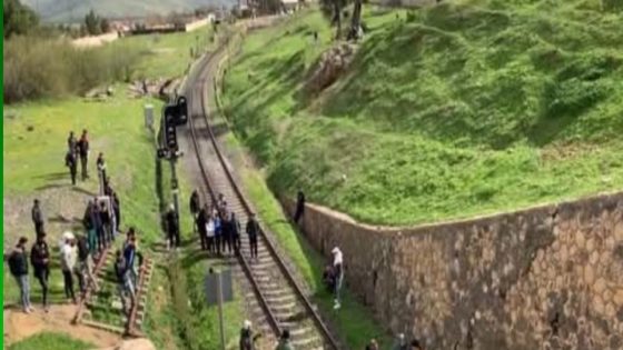 ياربي السلامة..قطار يدهس رجل بقنطرة باب الفتوح بفاس