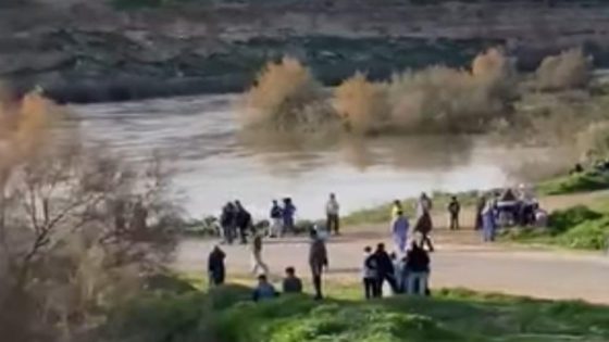 ياربي السلامة..رجل غراق هو مراتو في واد أم الربيع والأسباب مجهولة