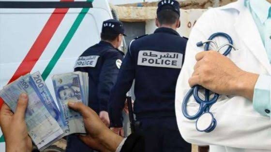 الطمع طاعون : 1000 درهم رشوة سيفطات طبيب بعاماين د الحبس