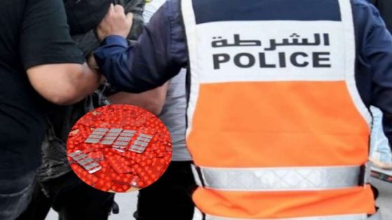 هدشي بزاف.. بوليسي وموظف ف الجماعة حصلوا بـ كتر من 1320 قرص د “القرقوبي”