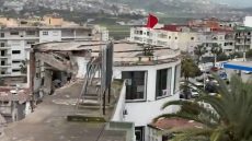 انهيار جزء من مقر الجماعة، واستنفار لمختلف المصالح