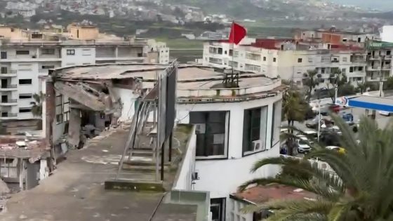 انهيار جزء من مقر الجماعة، واستنفار لمختلف المصالح