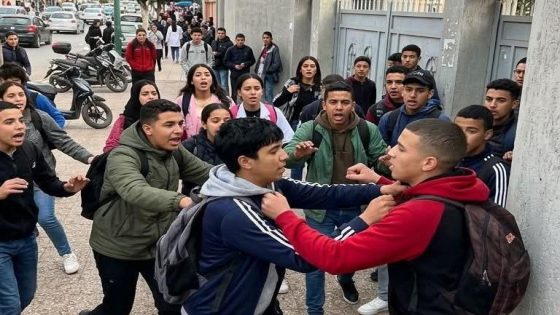 ياربي السلامة.. 2 تلاميذ دابزو فباب المؤسسة واحد ق_تل صاحبو