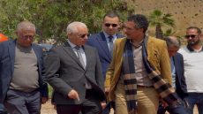 والي جهة فاس مكناس خالد آيت طالب يعطي انطلاقة تهيئة شارع المرينيين و فاس التهيئة دايرة خدمة نقية