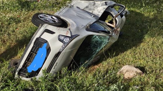 كسيدة خايبة خلفات قتيل وثلاثة جرحى بعد سقوط سيارة فمنحدر