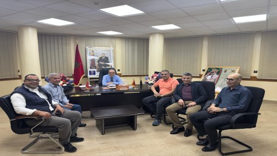 فعاليات مدنية وتجار سايس فزيارة إنسانية لرئيس المنطقة الامنية الثانية بفاس محمد السويري بعد عملية جراحية ناجحة