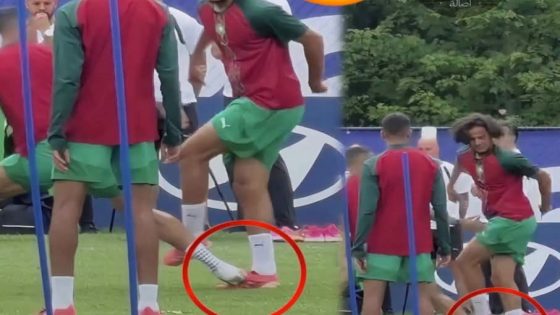 تدخل عنيف لسفيان رحيمي ضد أيوب بوعدي خلال التداريب