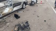 مصرع عشريني وإصابة صاحبو في اصطدام بين موطور وطوموبيل ديال الجوندارم فالحاجب