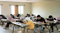 مترشحين حصلو فحالة غش تعدّاو على رئيس مركز امتحان بفاس و تدخل البوليس بسرعة نقذ الموقف