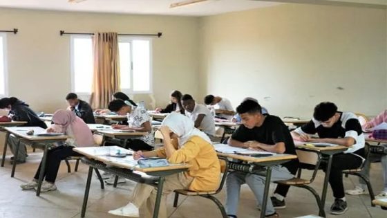 مترشحين حصلو فحالة غش تعدّاو على رئيس مركز امتحان بفاس و تدخل البوليس بسرعة نقذ الموقف