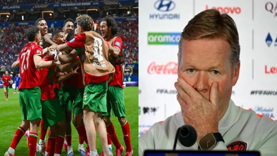 كومان مدرب هولندا كيرفع القبعة لأسود الأطلس مورا الماتش الخيالي.. المغرب أقوى فرقة واجهناها فهاد المونديال ويستاهلو التأهل