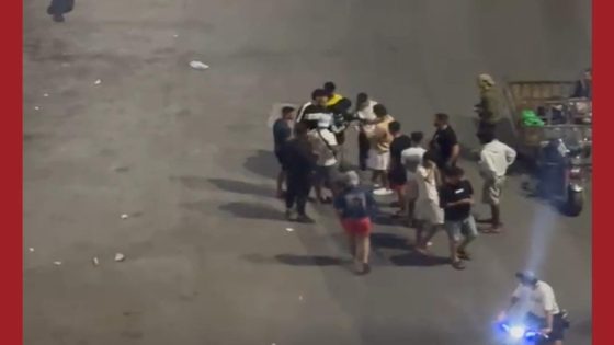 السي أوحتيت والي امن فاس شوف هادشي خطير : عصابة مدججة بالسيوف و الاسلحة البيضاء جات لمدارة النرجس بفاس بطريبورطور و منوضين الروينة