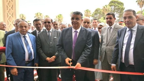 وزير العدل وهبي يدشن بناية جديدة ديال قسم قضاء الأسرة فصفرو