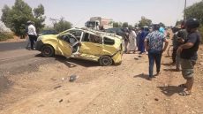 اصطدام بين جوج طاكسيات كبار وطوموبيل يودي بحياة سائق ويخلف جرحى