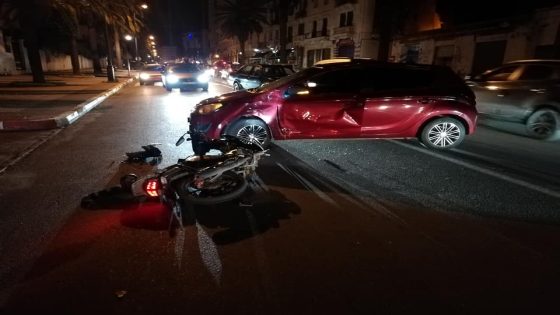 اصطدام خـ.ـطير بين طوموبيل وموطور ينهي حياة شخصين