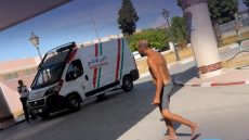 شخص يعاني من اضطرابات عقلية هجم على فرملية فسبيطار ابن باجة فتازة