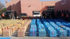الجدارمية طيحوا نقل 10 طن ديال المخدرات وشدو جوج أشخاص و آخرين هربو