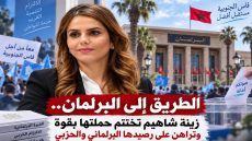 الطريق إلى البرلمان.. زينة شاهيم تختتم حملتها بقوة وتراهن على رصيدها البرلماني والحزبي