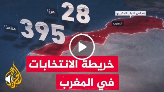 المغاربة غاضبين.. الجزيرة تثير الجدل بخريطة المغرب فنهار الانتخابات و مواطنون كايقولو باللي خاص هاد القناة يطردوها من البلاد