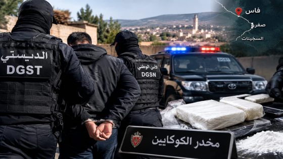 برافو الرجال : ضربة أمنية جديدة لشبكات الكوكايين بفاس و النواحي ؟ توقيف أكبر موزع بفاس و النواحي بعد معلومات استخباراتية دقيقة